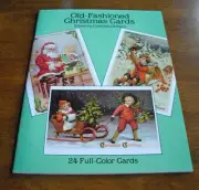 Christmas 24 Old Fashioned Postcards 1989 Gabriella Oldham ~