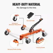 1500 LBS Car Wheel Dolly Jack Hydraulic Tire Positioning Mechanic Lift Skates