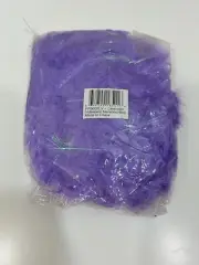 Iridescent Marabou Purple Feather Boa Costume Halloween NIP