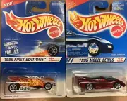 hot wheels 1996 14909 & hot wheels 1995 13343