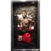 FLOYD MAYWEATHER HAND SIGNED FRAMED EVERLAST BOXING GLOVE TYSON ALI MCGREGOR
