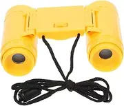 Yellow Binoculars Focusing Telescope for Lightweight Design for Outdoor Activities for Bird Watching Nature Exploration and Birthday