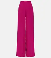[Taller Marmo] Taller Marmo Marlene high-rise crêpe cady palazzo pants AU 6 pink