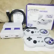 Mini Game Console Snes Retro Classic PlugNPlay Emulation Wireless contrl SD Card
