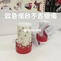 在飛比找蝦皮購物優惠-現貨 小蠟燭燭台 IKEA 紅色 燭台 裝飾品