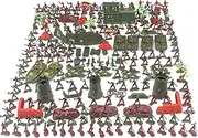 Army Men Toy Set, Army Action Figures, Deluxe Army Men Toy Soldiers Set Army Men Action Figures for Boys Includes Boats Tank Helicopter Toy