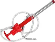 Generic 20L Drum Hand Fuel Pump, Leakage Proof, Non Drip Nozzle, Manual, Universal Fit, Hose Barb Connector