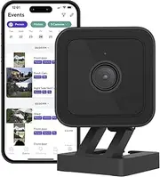 Wyze Cam v3 with Color Night Vision, Wired 1080p HD Indoor/Outdoor Video Camera, 2-Way Audio,Compatible with Alexa, Google Assistant, IFTTT, Black (AU Plug)
