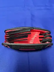 Pittsburgh Folding Star Bit USA Sizing Hex Keys (Allen Wrenches)