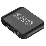 DP to DP + HDMI Splitter MST Two-Screen Display Signal Distributor Accessories