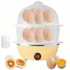 Febohao Egg Cooker Electric 14 Eggs Capacity Two Layer Egg Boiler Small Kitch...
