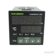 inkbird ITC-100RH 110V-220V AC PID Temperature Controller Thermometer Relay new
