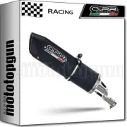 full system exhaust racing aluminium black gpr for kawasaki j 125 2019 19