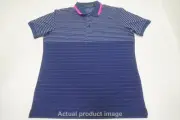 G/Fore Golf Tux Polo Mens Size Medium Blue Regular 817C 01063677 New