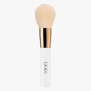 Ogee Powder Brush - Professional Quality Makeup Brush - Ultra-Soft Powder Setting Brush with Vegan Fibers for Flawless Application Powder Brush white
