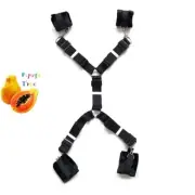 Under the Bed Bondage Restraint Kit Arms and Legs with soft inner lining