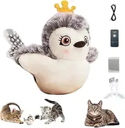 Piper Tomi Interactive Cat Toy - Touch Activated Chirping Bird With Flapping Wings - Remote Control Kitten Toy (1pcs)