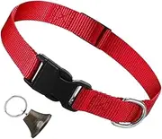 Goat Show Collar,Adjustable Nylon Pet Collar - Anti-Lost Loud Grazing Bell, Livestock Accessories for Sheep, Cow,Pet Goat