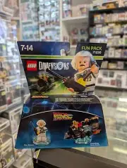 LEGO Dimensions 71230 Back to the Future Fun Pack Doc Brown Minifigure