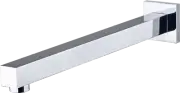 Brasshards Mixx 11SSP02C Chai 300mm Extended Chrome Square Bath Spout, Reg Post