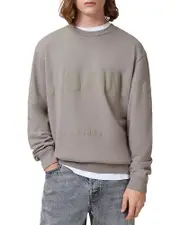 Allsaints Biggy Cotton Logo Sweatshirt