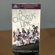 A Chorus Line~1985 Classic Movie (VHS, 1998)~BRAND NEW SEALED