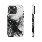 Abstract Void Black Chaos - Phone Cover Case for iPhone | Galaxy | Pixel