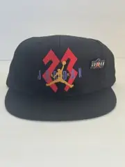 Vintage Air Jordan 23 Barcelona Hat Snapback Cap Youth With Pin