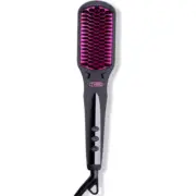 TYMO Ionic Hair Straightener Brush - One-Step Elegant Matte Black