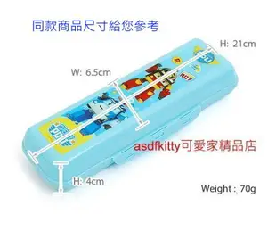 asdfkitty*KITTY有厚度餐具盒/鉛筆盒/學習筷收納盒/牙刷牙膏收納盒-韓國製