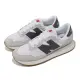 【NEW BALANCE】休閒鞋 237 男鞋 女鞋 白 灰 拼接 復古 運動鞋 NB 紐巴倫(MS237CT-D)