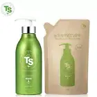 TS New Premium Shampoo 500ml + Refill 500ml Anti Hair Loss Scalp Care 16.9oz