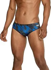 [Speedo] Men's Swimsuit Brief PowerFlex Eco Coded Riff Team Colors