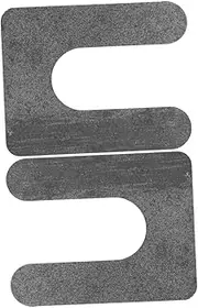 Set of 2 Leveling Jack Pads U-shape Car Lift Leveling Shim Automotive Elevator Pads Engine Lift Plate Car Auto Jacking Grey