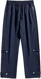 [JEShifangjiusu] Mens Windproof Outdoor Stylish Pant Outdoor Travel Climbing Stretch Pants Quick Dry Jogger Track Pant