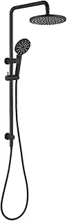 Decaura WELS 9" Rain Shower Head Swivel 2 in 1 Rail Set 3-Mode Handheld Shower System
