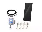 Kings 200W Fixed Solar Panel + 6m Lead + Mounting Brackets + 20A MPPT Regulator