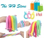 Sensory Monkey Unicorn Noodles Toys Fidget Stress Relief Anxiety Rope Stretchy