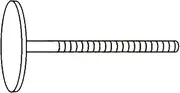 Meritor E11986 Air Brake Push Rod
