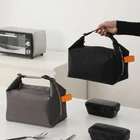 Large Capacity Insulated Lunch Bag Foldable Picnic Food Storage Handbag