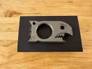 Notorious EDC Big Poppa Beer Bomb Bottle Opener (Stonewash, Titanium)