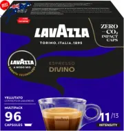 Lavazza A Modo Mio Espresso Divino Pods 96 Pack Coffee Capsules Intensity 11