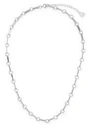 V BY Laura Vann Sterling Silver Chain Necklace ONE SIZE