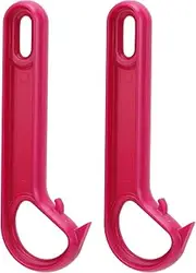 Pull Can Opener, Easy Open Tin Opener with Ergonomic Handle, Ideal for Elderly and Weak Hands, Unique Choice for Grandparents, Easy Storage Hanging Hole (Purple)