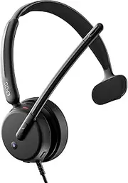 EPOS Impact 430T - Single-Sided Mono On-Ear Headset with Microphone Dual, Noise Filtering, USB C/USB A Port, Microsoft Teams, Home Office, Plug and Play, Zoom, UC Compatibility