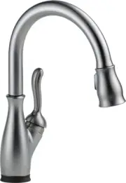 Delta 9178T Leland Pull-Down Kitchen Faucet - Arctic Stainless