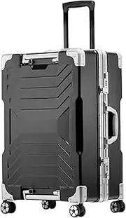 [BIRJXVTO] Carry-on Suitcase Luggage Lightness Aluminum Cabin Luggage Suitcase Mute Universal Wheel Boarding Case Luggage Carry-on Suitcases Carry On Luggages