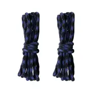 2 Pair Round Wave Heavy Duty Hiking Work Boot Shoe Laces 39 48 54 60 63 72 Inch