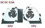 13NR03V0T020011 FOR ASUS ROG Zephyrus G15 GA502 GA502IU CPU & GPU COOLING FAN