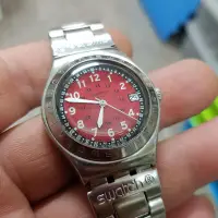 在飛比找Yahoo!奇摩拍賣優惠-瑞士錶 swatch 33mm 中型 手圍16cm ☆ 中性